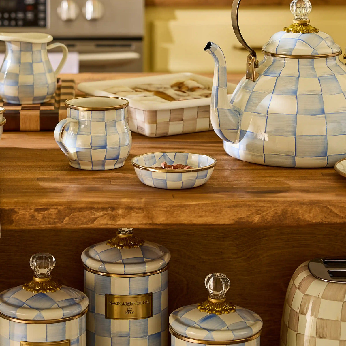 Rosy Check Relish Dish