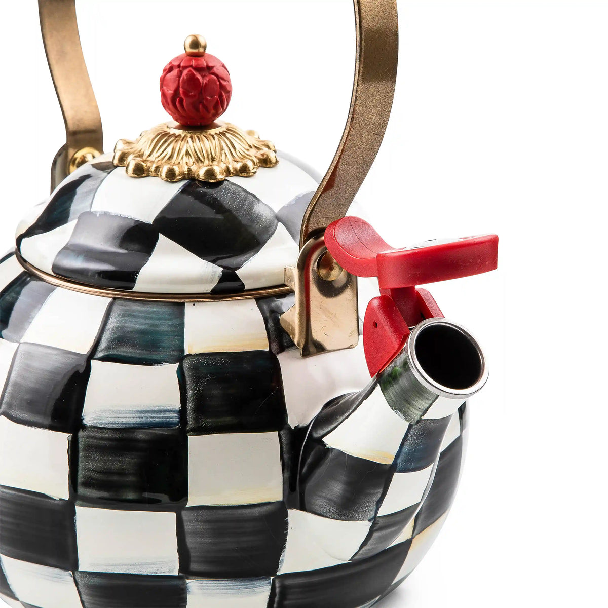 Sky Check Whistling Tea Kettle