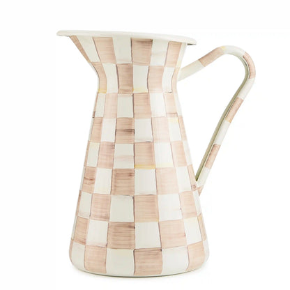 Mocha Check Medium Practical Pitcher