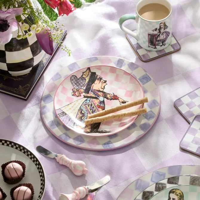 Wonderland Plates, Set of 4