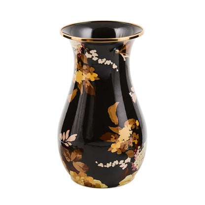 Mocha Check Tall Vase