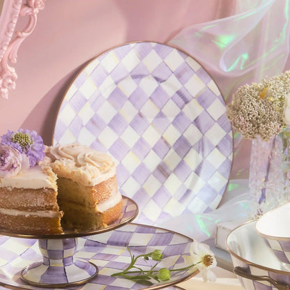 Royal Check Serving Platter
