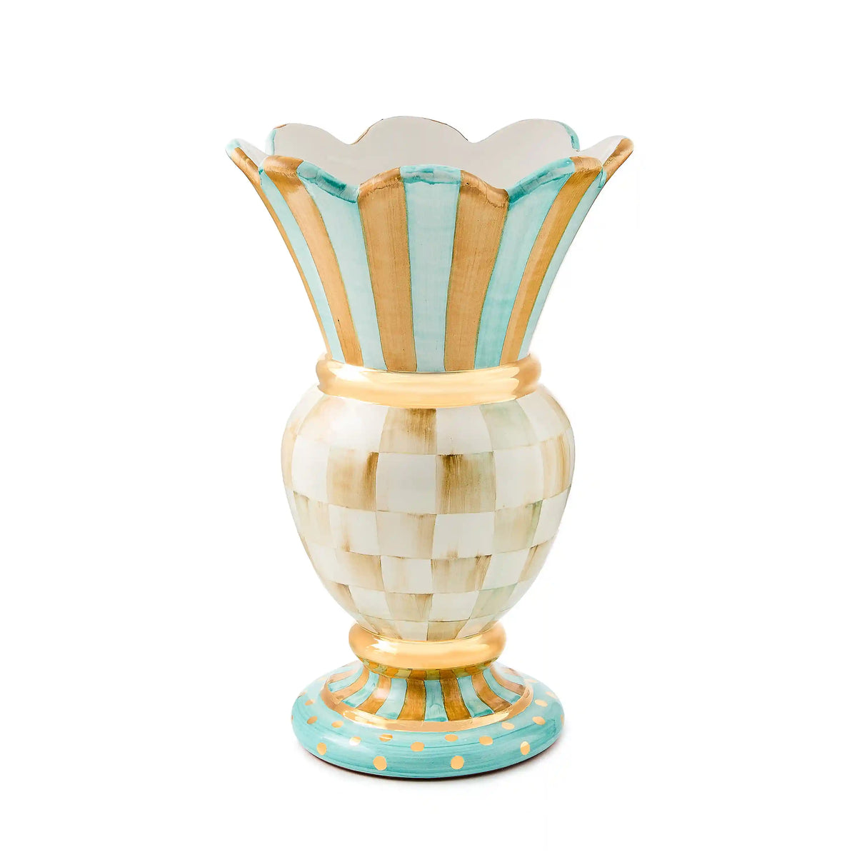 Royal Check Great Vase