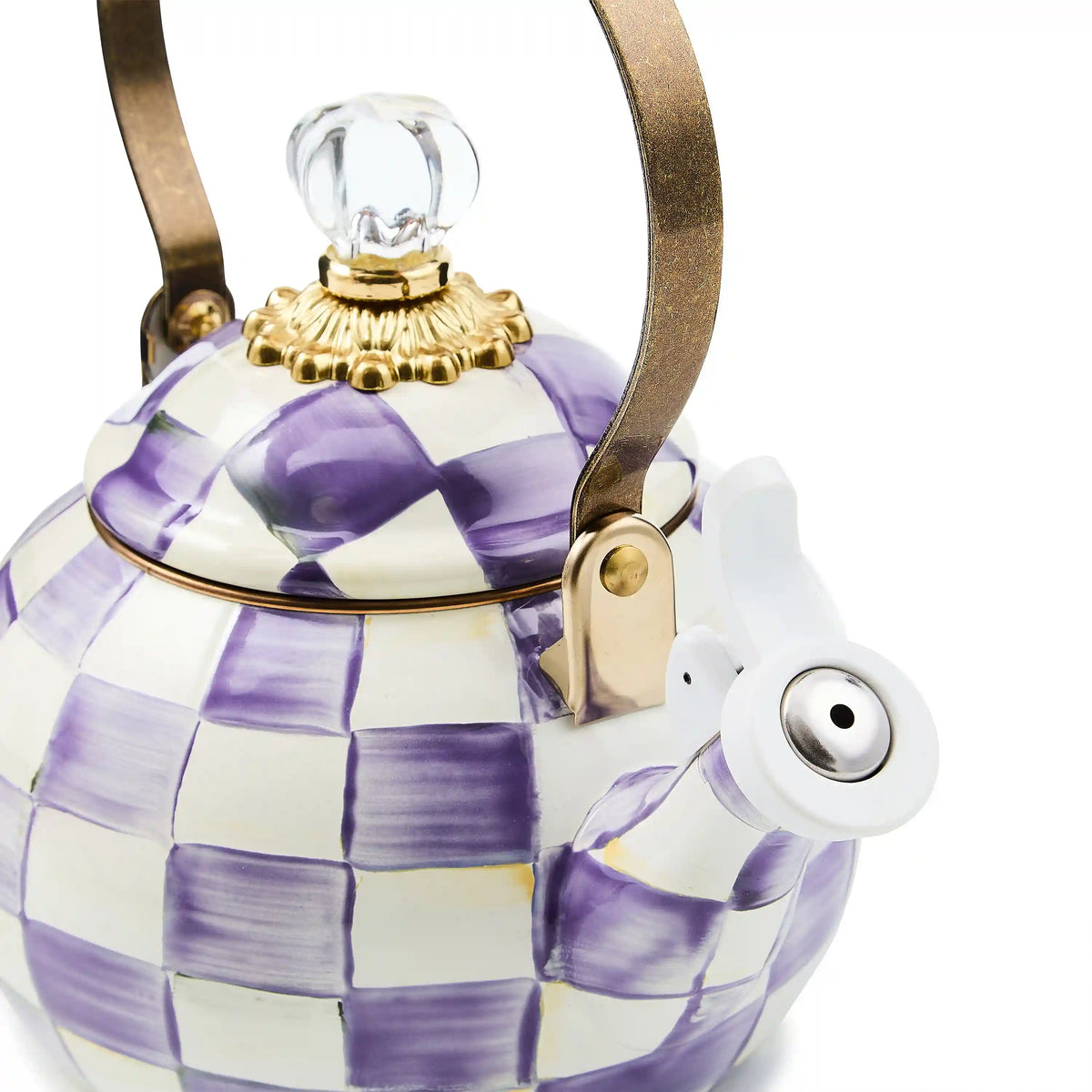 Rosy Check Whistling Tea Kettle