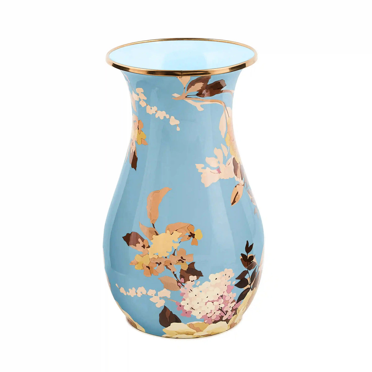 Wild Rose Slate Tall Vase