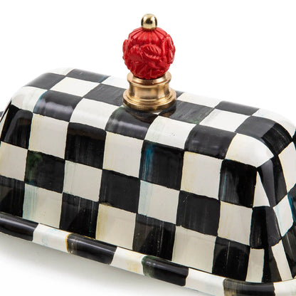 Emerald Check Butter Box