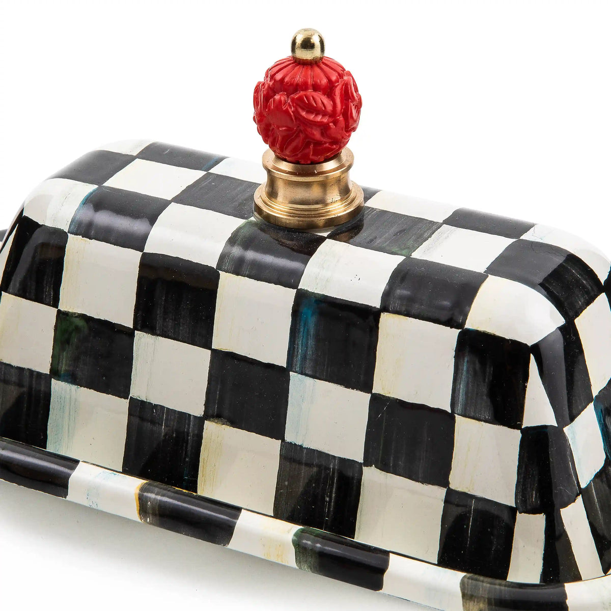 Violet Check Butter Box