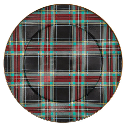 Tartan Green Serving Platter
