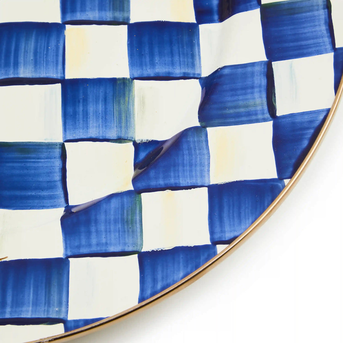 Rosy Check Serving Platter