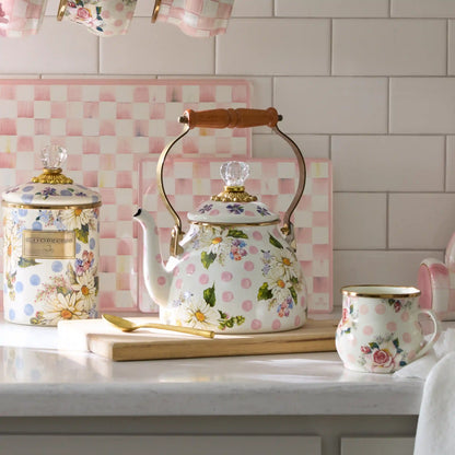 Sterling English Garden 2 Quart Tea Kettle