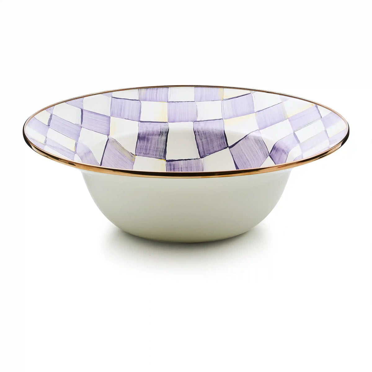 Sky Check Serving Bowl
