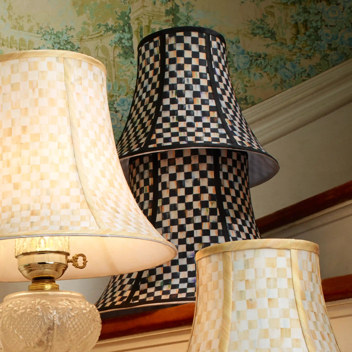 Courtly Check Chandelier Shade