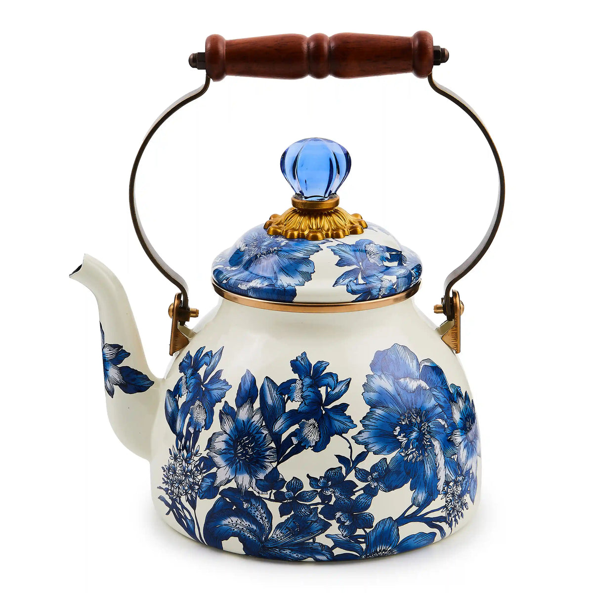 Wildflowers Pink 2 Quart Tea Kettle