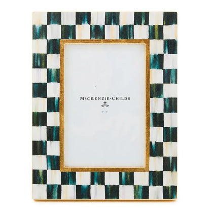 Courtly Check Lacquer 4" x 6" Frame