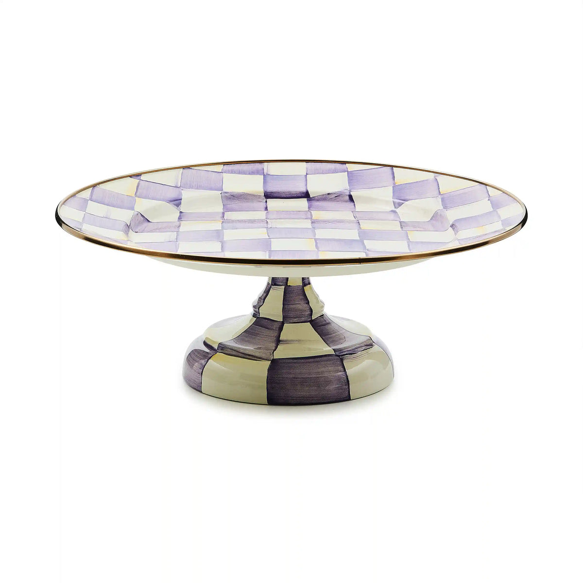 Rosy Check Large Pedestal Platter