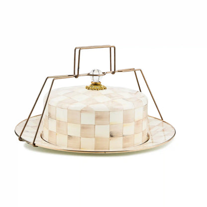 White Flower Market Cake Carrier