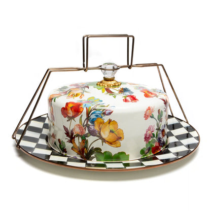 Courtly Check Cake Carrier