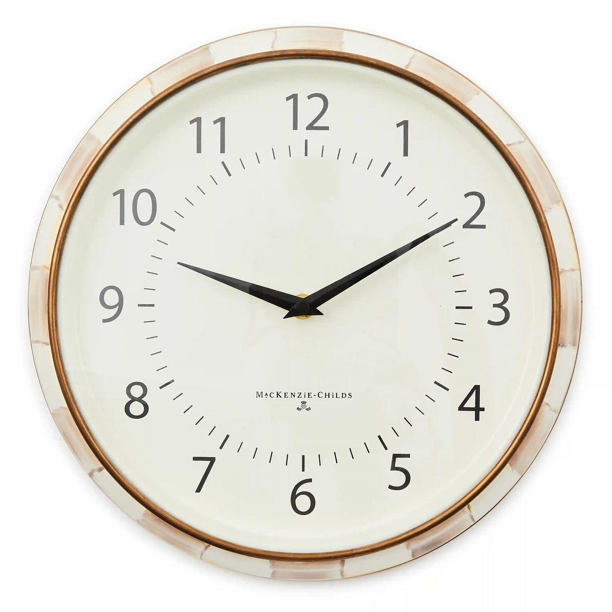 Sterling Check School Wall Clock