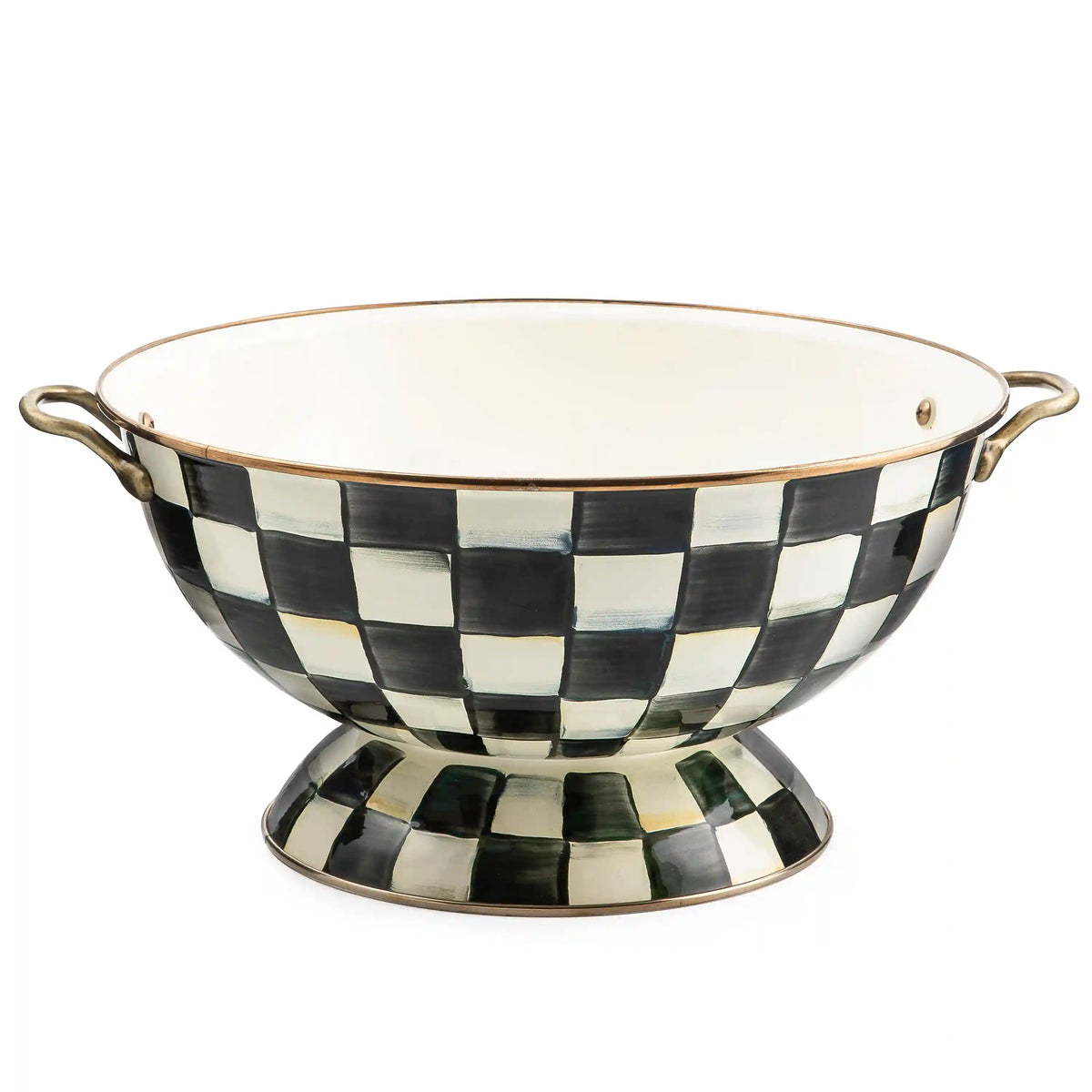Violet Check Everything Bowl