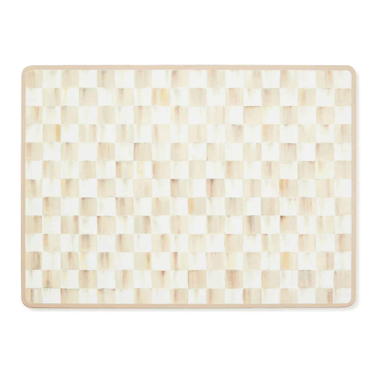 Tartan Violet Cork Back Placemats, Set of 4