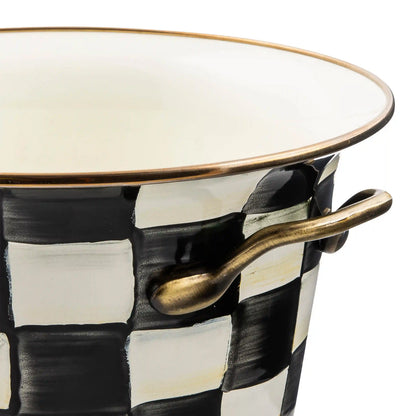 Violet Check Wine Cooler