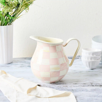 White Flower Market Pitcher
