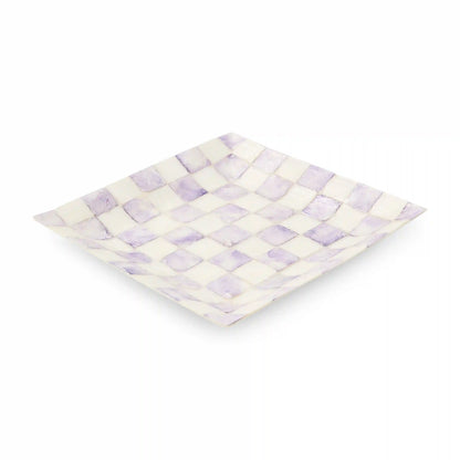 Rosy Check Capiz Catchall Tray