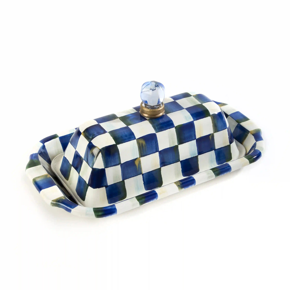 Violet Check Butter Box