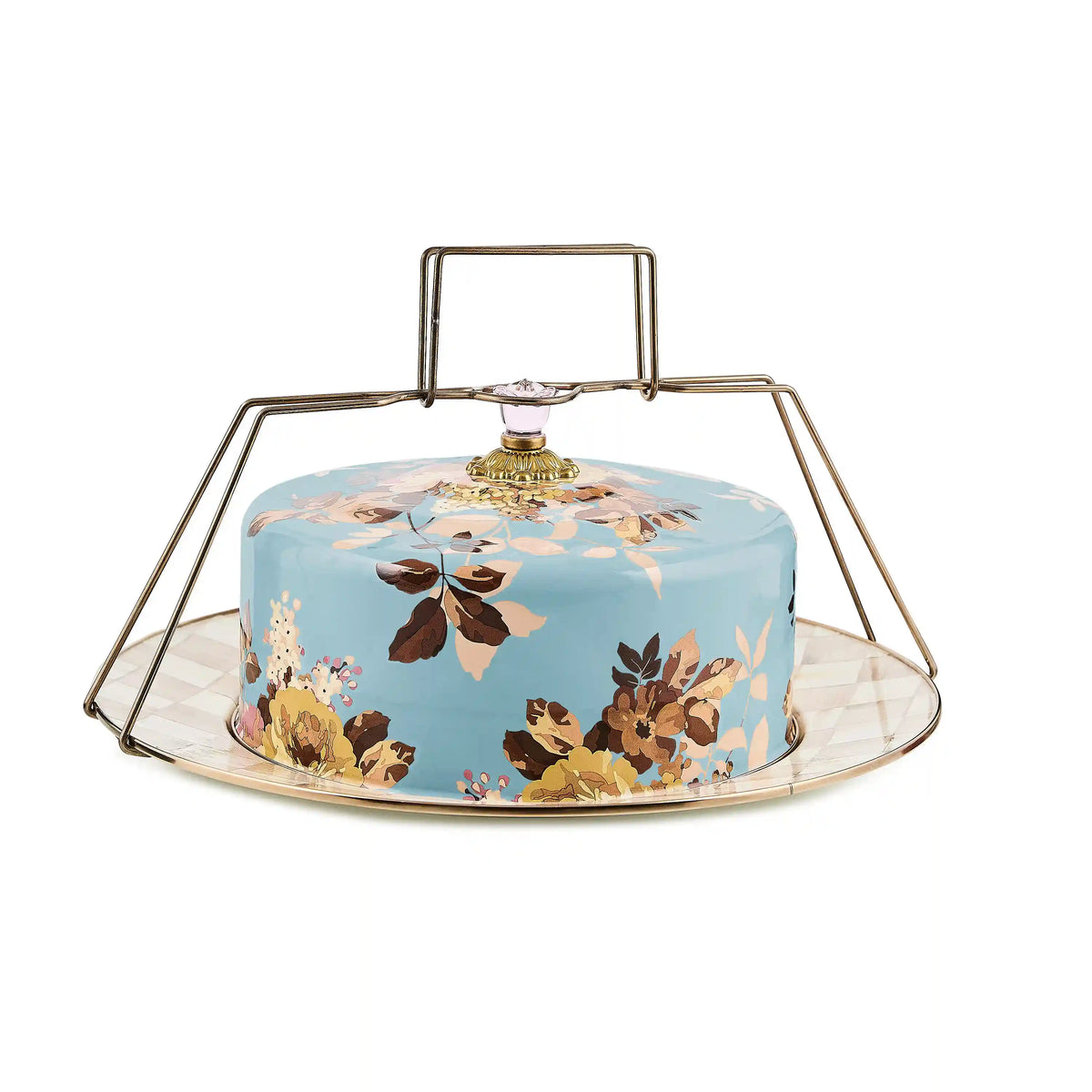 Courtly Check Cake Carrier