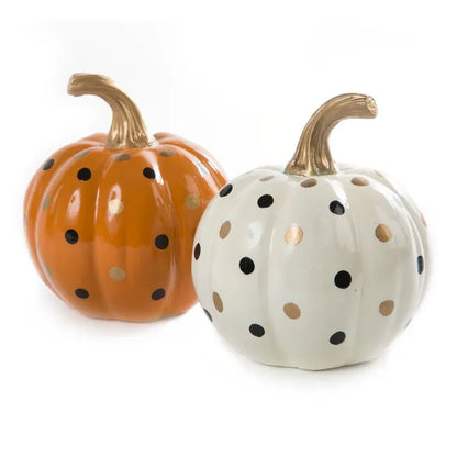 Dotty Pumpkin - Ivory