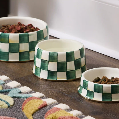 Courtly Check Small Pet Dish