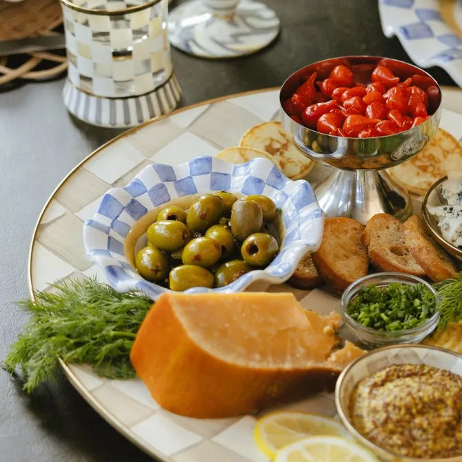 Cheese Gal Fluted Dip Bowl