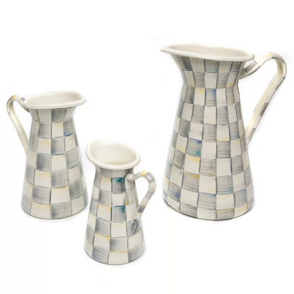 Mocha Check Medium Practical Pitcher