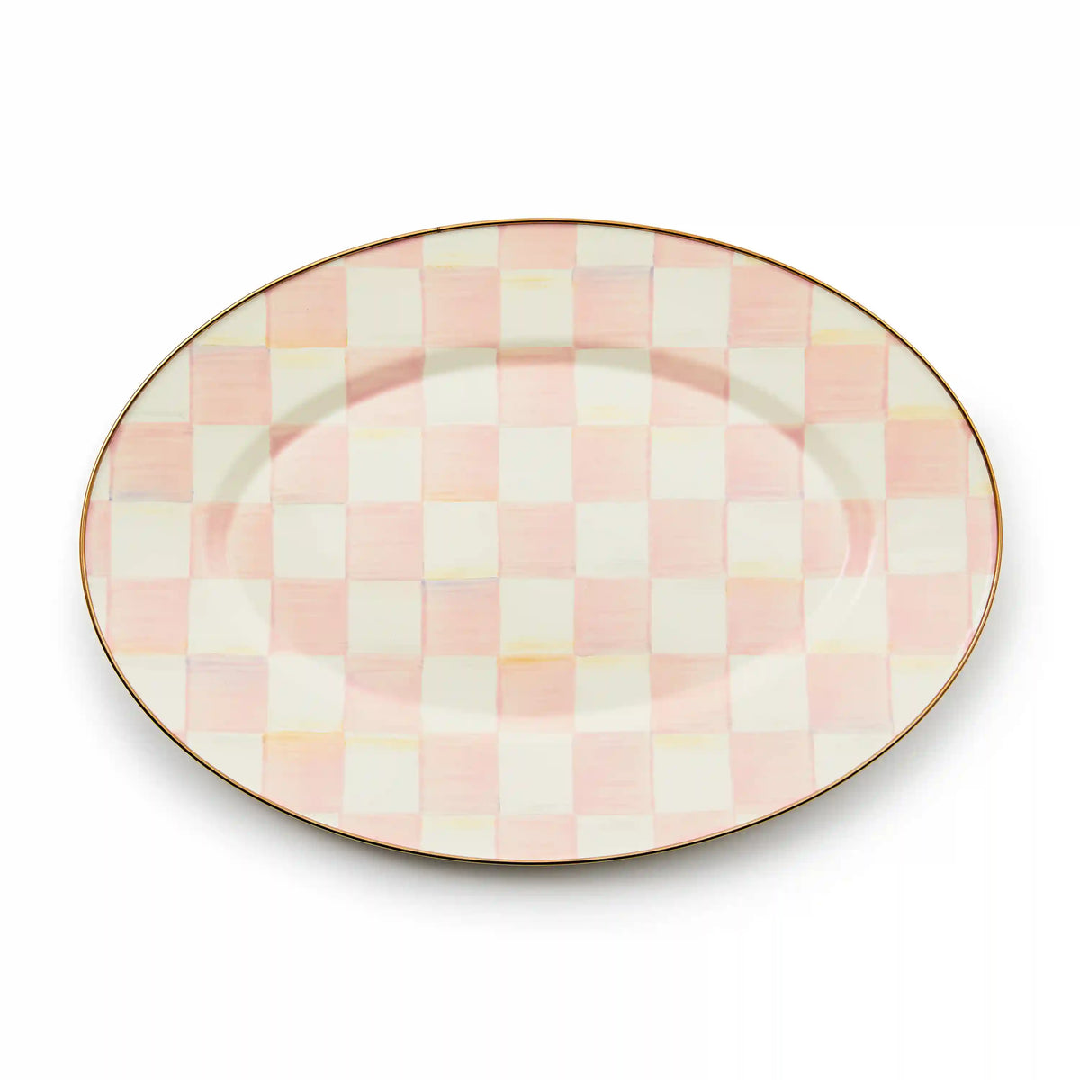 Courtly Check Large Oval Platter