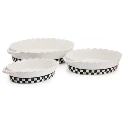 Courtly Check Everyday Large Oval Baker