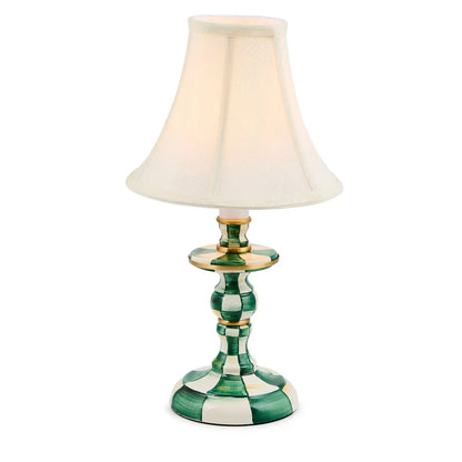 Courtly Check Candlestick Lamp