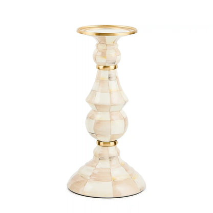 Sky Check Large Pillar Candlestick