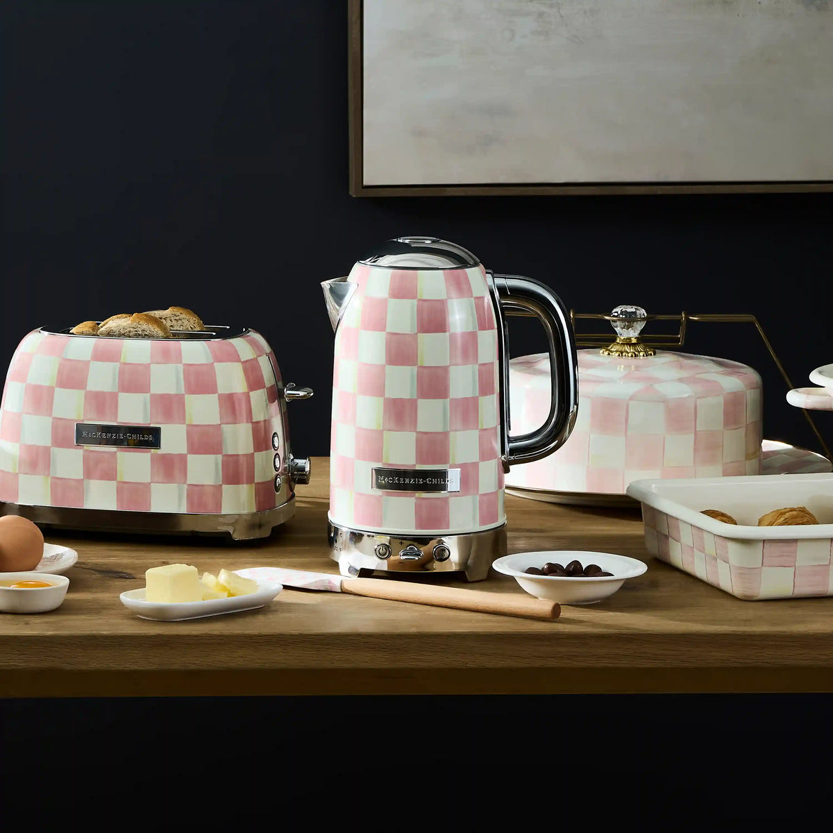 Courtly Flower Market Electric Kettle
