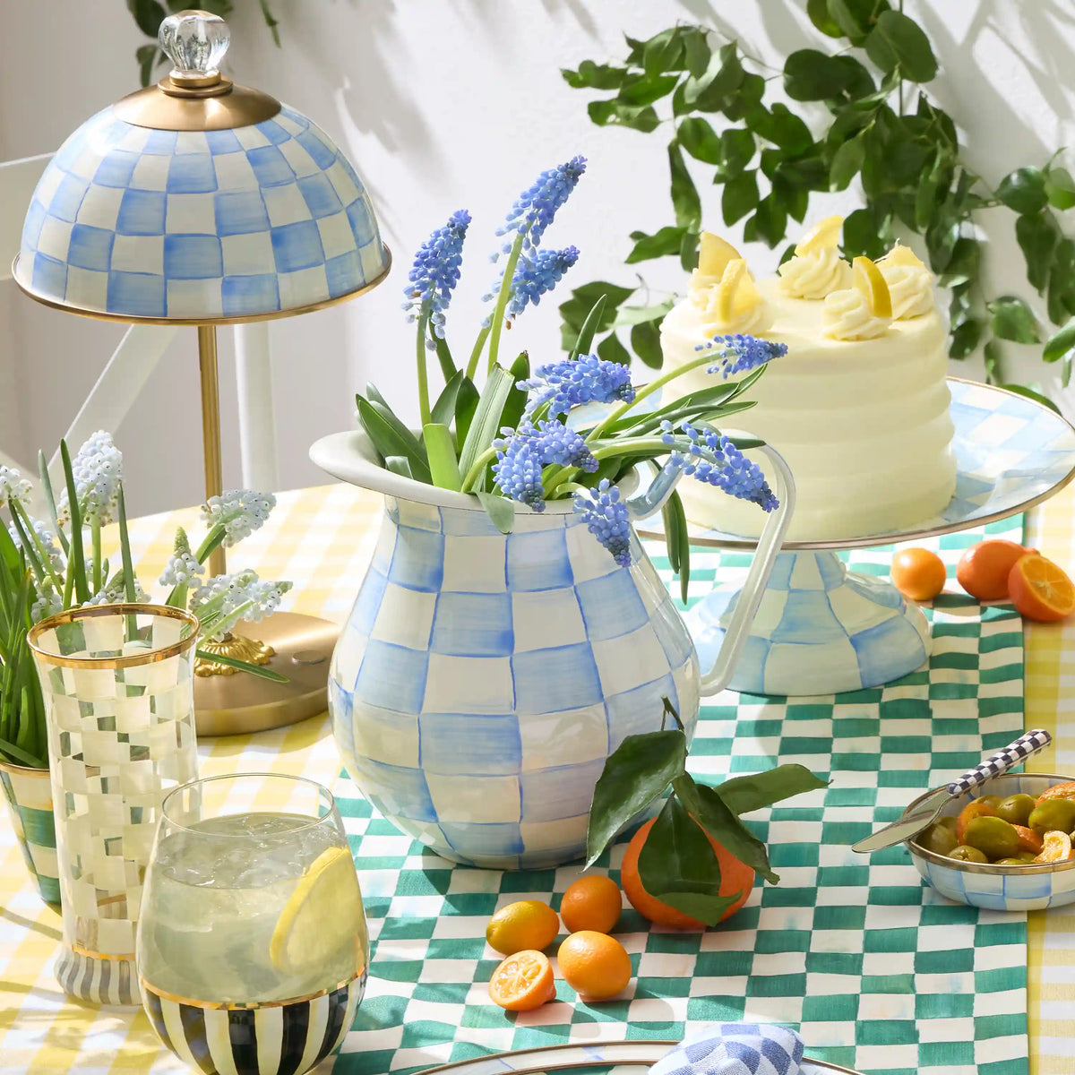 Sky Check Pitcher