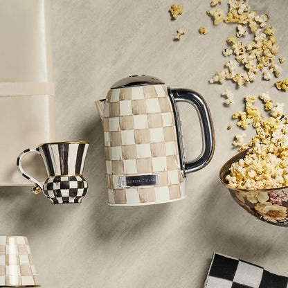 Royal Check Electric Kettle