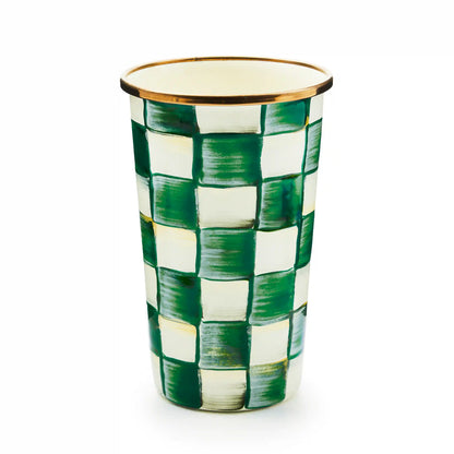 Mocha Check 20 Ounce Tumbler