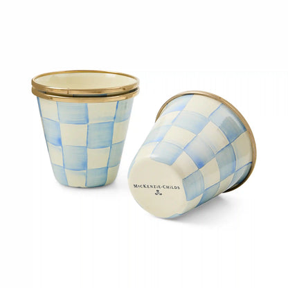 Courtly Check Herb Pots, Set of 3