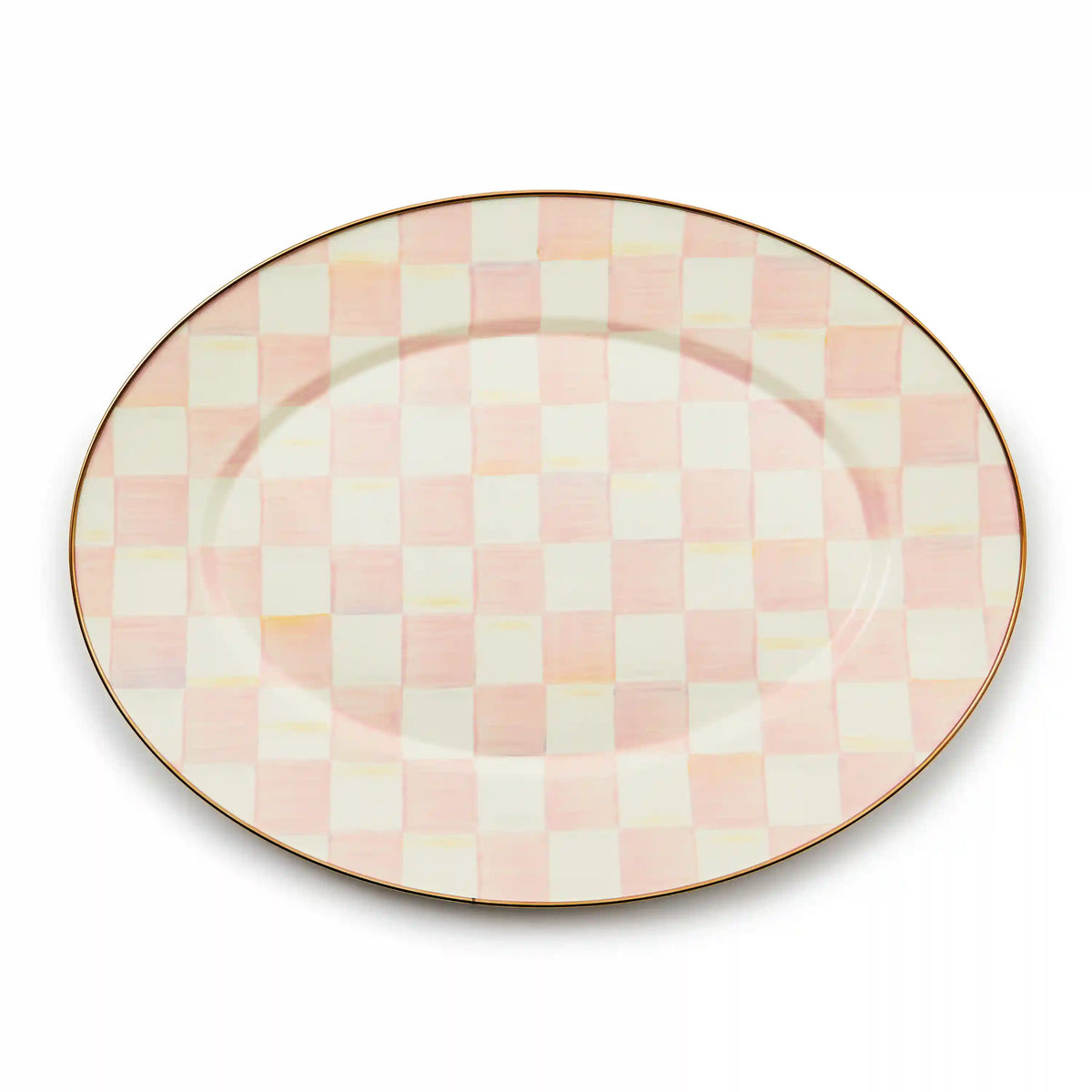 Rosy Check Large Oval Platter