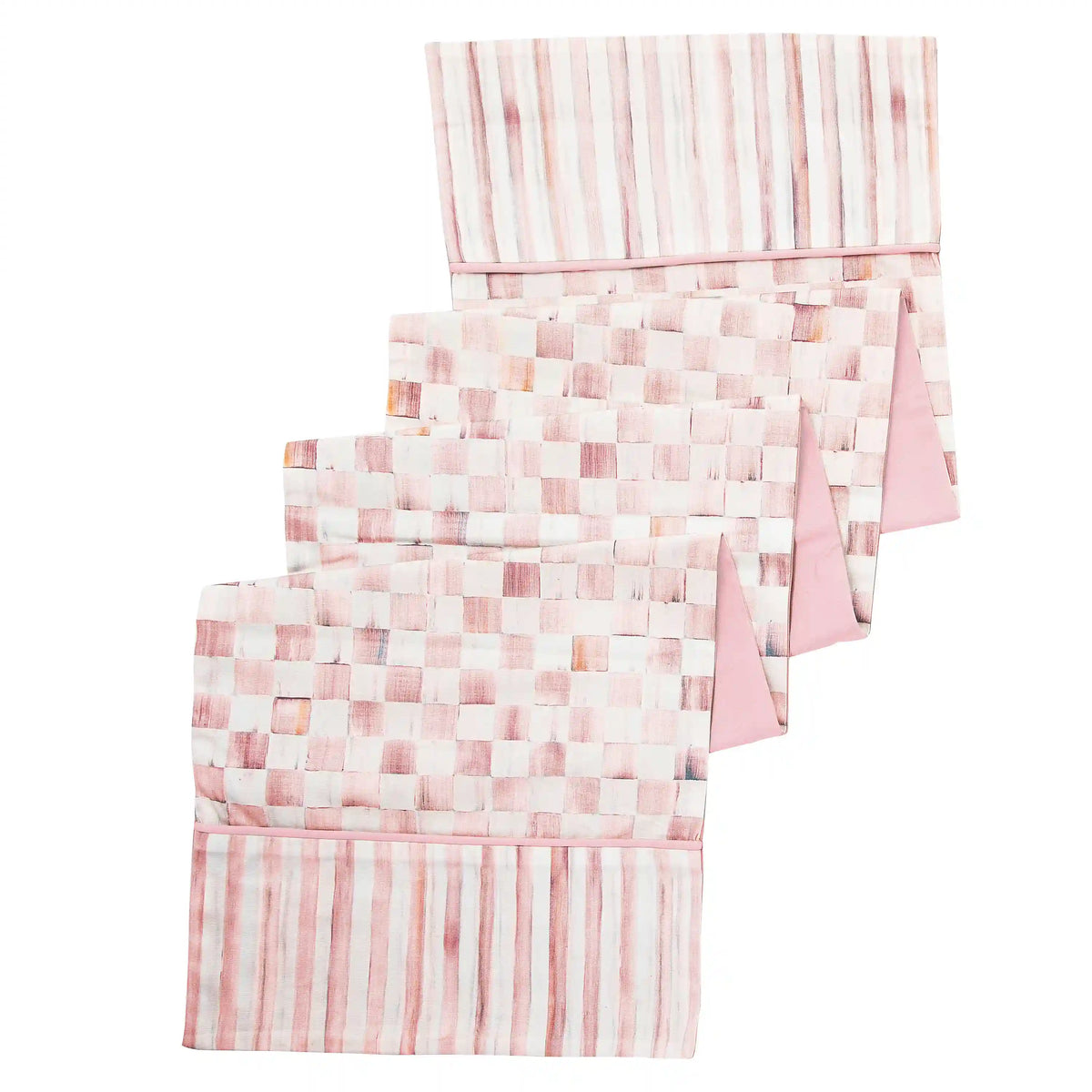 Mocha Check Table Runner