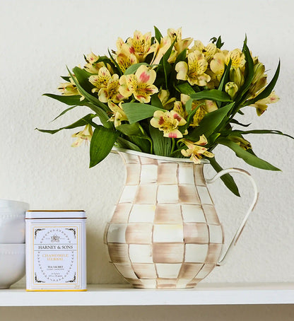 Wild Rose Slate Pitcher
