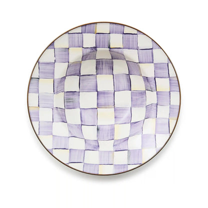Rosy Check Serving Bowl