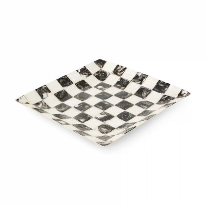 Courtly Check Capiz Catchall Tray